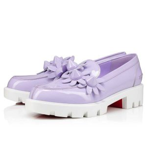 Christian Louboutin Ballerines plates Lil Smoke/lil Sm Luc/lin Lil S cuir verni