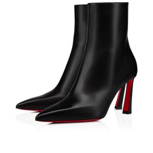 Christian Louboutin Condora Booty 85mm Bottines Basses Cuir Noir