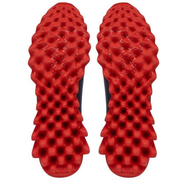 Christian Louboutin Nastroshark Baskets Femme en Toile Olona et Cuir de Veau Marine – Image 4
