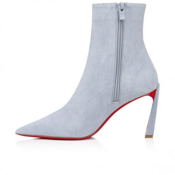 Christian Louboutin Condora Booty 85mm Bottines Basses Veau Velours Paseo – Image 3