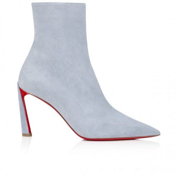 Christian Louboutin Condora Booty 85mm Bottines Basses Veau Velours Paseo – Image 2