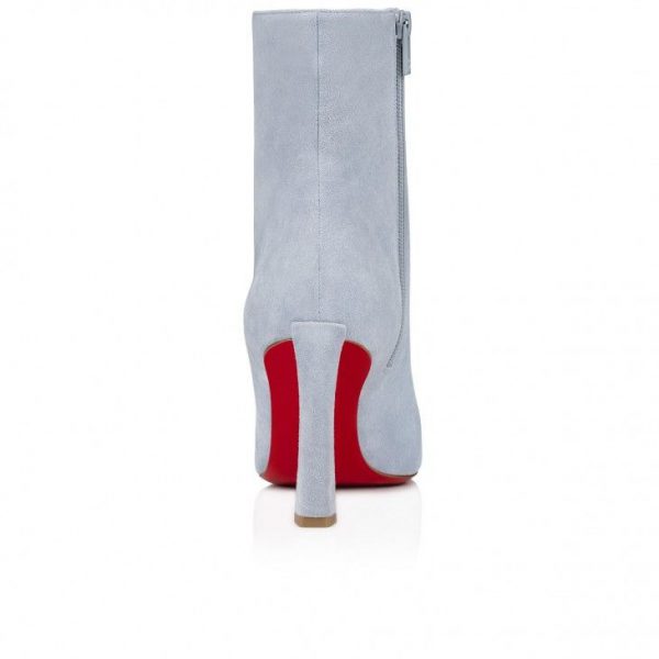 Christian Louboutin Condora Booty 85mm Bottines Basses Veau Velours Paseo – Image 4