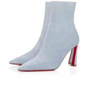 Christian Louboutin Condora Booty 85mm Bottines Basses Veau Velours Paseo