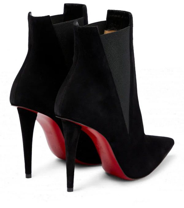 Christian Louboutin Astribooty 100mm Bottines en Daim – Image 3