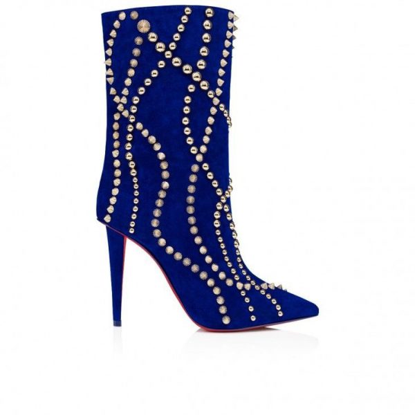 Christian Louboutin Astrilarge Booty Pika 100mm Bottines Basses Galactiqueen – Image 2