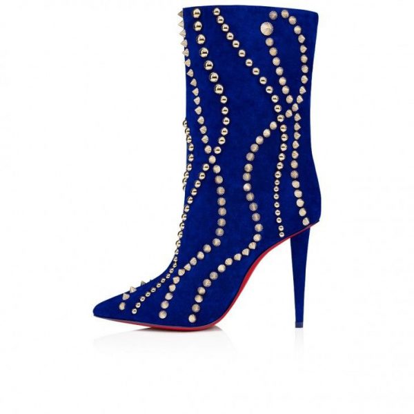 Christian Louboutin Astrilarge Booty Pika 100mm Bottines Basses Galactiqueen – Image 3