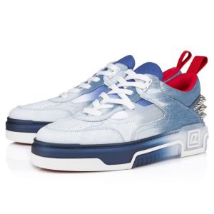 Christian Louboutin Baskets Astroloubi Denim et Caoutchouc Denim