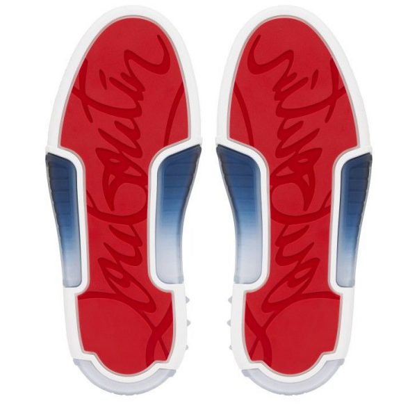 Christian Louboutin Baskets Astroloubi Denim et Caoutchouc Denim – Image 4