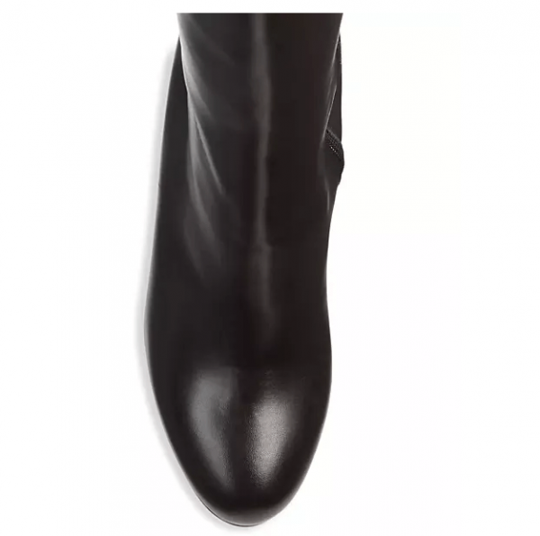 Christian Louboutin Botalili Bottes Hautes 100MM en Cuir Noir – Image 3