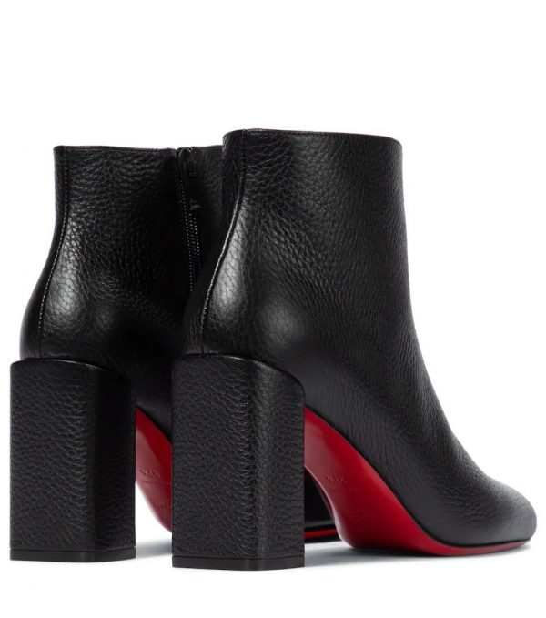 Christian Louboutin Castarika 85mm Bottines en Cuir – Image 2