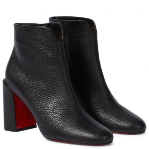 Christian Louboutin Castarika 85mm Bottines en Cuir