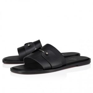 Christian Louboutin Mules Chambelimule Femme en cuir de veau noir