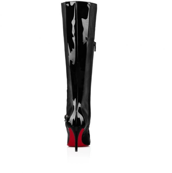Christian Louboutin Cl In 90s Botta 80mm Cuir Noir – Image 4