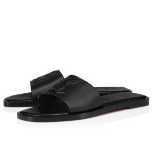Christian Louboutin CL Mule Cuir Noir
