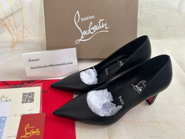 Christian Louboutin Condora escarpins 85 mm en cuir noir – Image 5