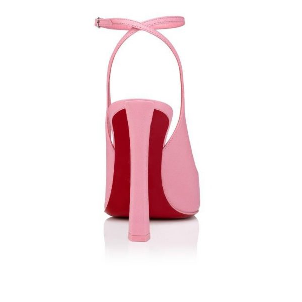 Christian Louboutin Condora Strap 100 mm Escarpins À Brides Cuir Nappa Calipso – Image 3