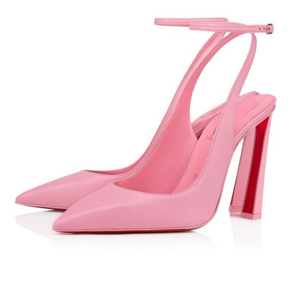 Christian Louboutin Condora Strap 100 mm Escarpins À Brides Cuir Nappa Calipso