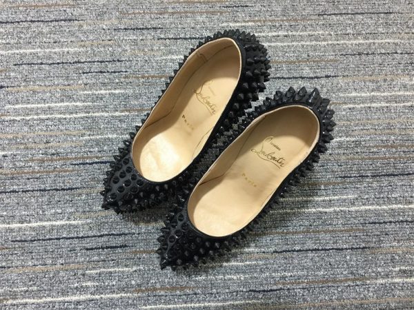 Christian Louboutin Daffodile Spikes plateforme 160 mm verni noir – Image 3