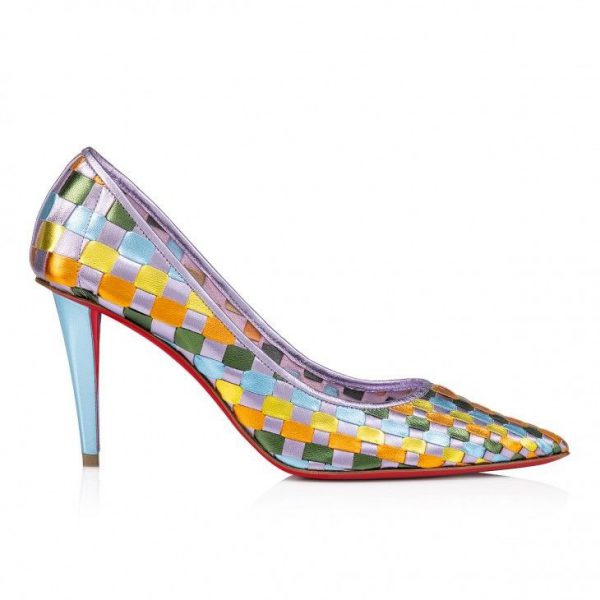 Christian Louboutin Damipump escarpins 85 mm en cuir multicolore – Image 2
