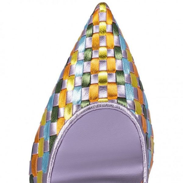 Christian Louboutin Damipump escarpins 85 mm en cuir multicolore – Image 4