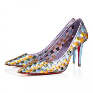 Christian Louboutin Damipump escarpins 85 mm en cuir multicolore