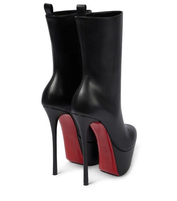 Christian Louboutin Dolly 160mm Bottes à Plateforme en Cuir – Image 2