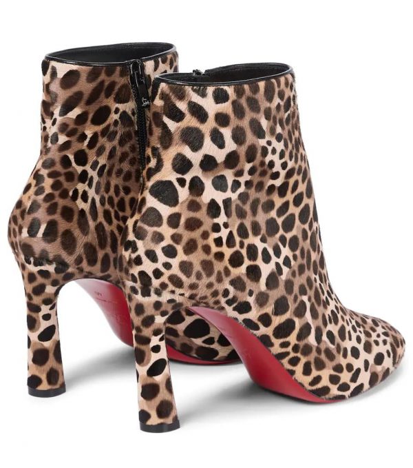 Christian Louboutin Eleonor 85mm Bottines en Poil de Veau – Image 3