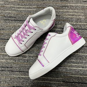 Christian Louboutin Baskets Femme Fun Vieira Cuir Taro