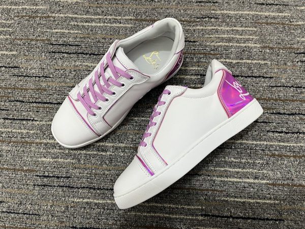 Christian Louboutin Baskets Femme Fun Vieira Cuir Taro