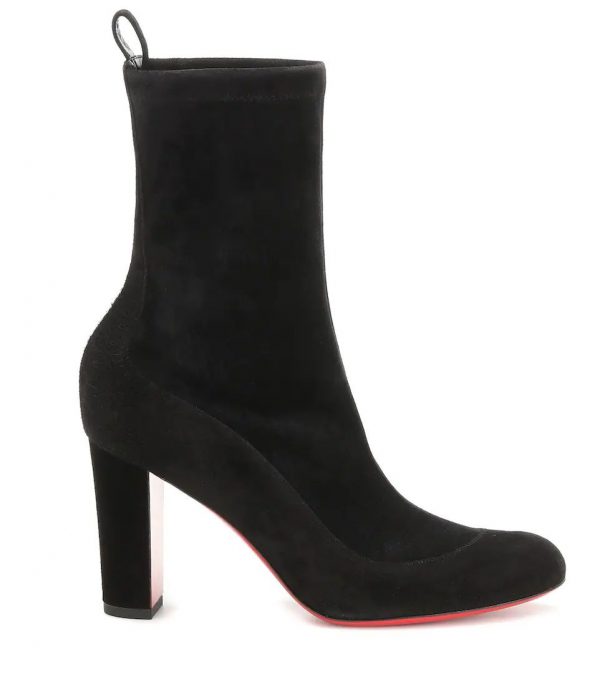 Christian Louboutin Gena 85mm Bottines en Daim – Image 2