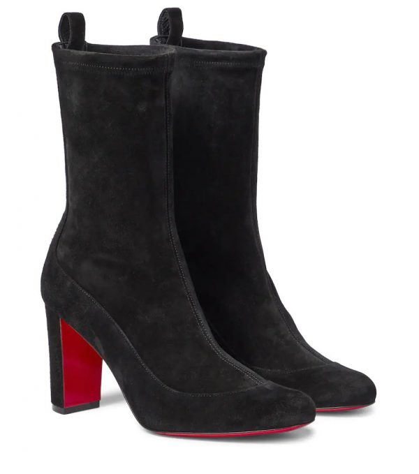Christian Louboutin Gena 85mm Bottines en Daim