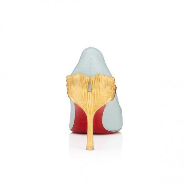 Christian Louboutin Ginko escarpins 85 mm en cuir nappa iceberg – Image 3