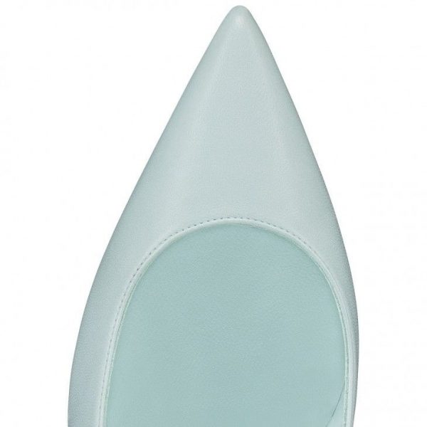 Christian Louboutin Ginko escarpins 85 mm en cuir nappa iceberg – Image 4