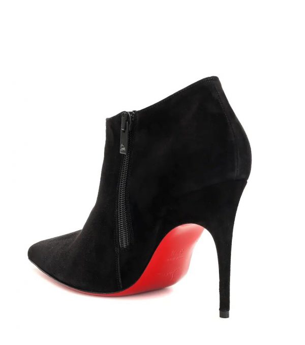 Christian Louboutin Gorgona 100mm Bottines en Daim – Image 2