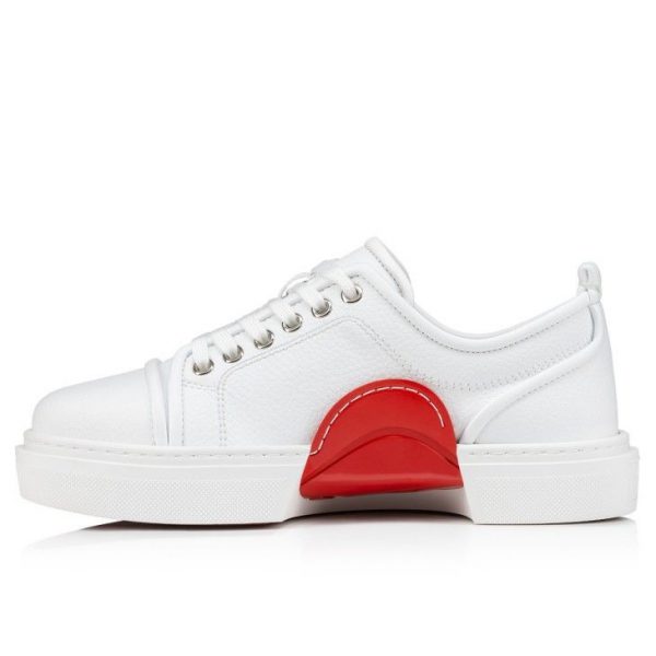 Christian Louboutin I Love Adolon Junior Baskets Femme Blanc – Image 3