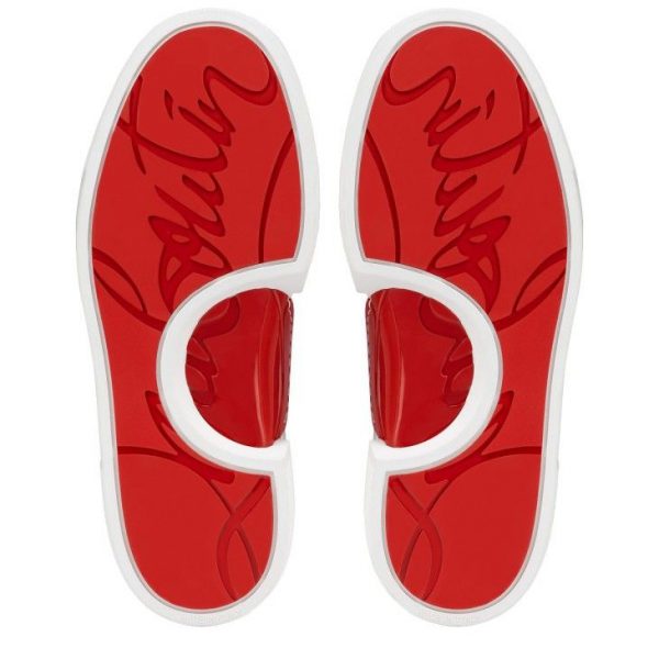 Christian Louboutin I Love Adolon Junior Baskets Femme Blanc – Image 5