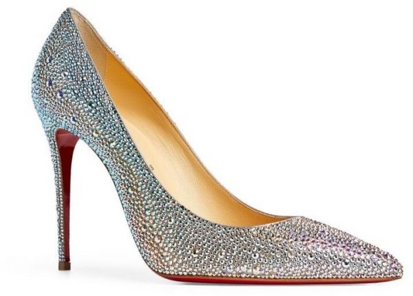 Christian Louboutin Kate escarpins en cuir ornés de strass dégradés 120 mm – Image 4