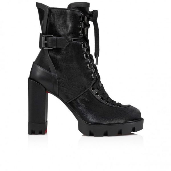 Christian Louboutin Macademia 100mm Bottines Basses Noir – Image 2