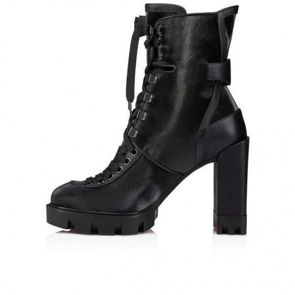 Christian Louboutin Macademia 100mm Bottines Basses Noir – Image 3