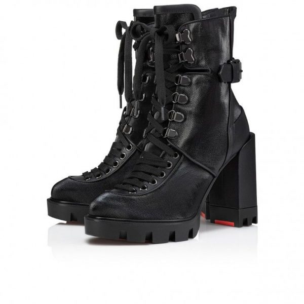 Christian Louboutin Macademia 100mm Bottines Basses Noir