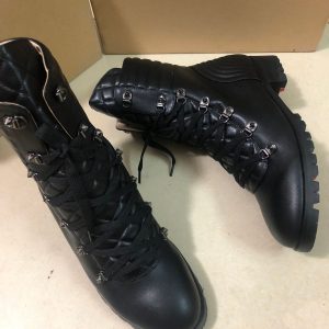 Christian Louboutin Mad Flat Bottines Cuir Noir