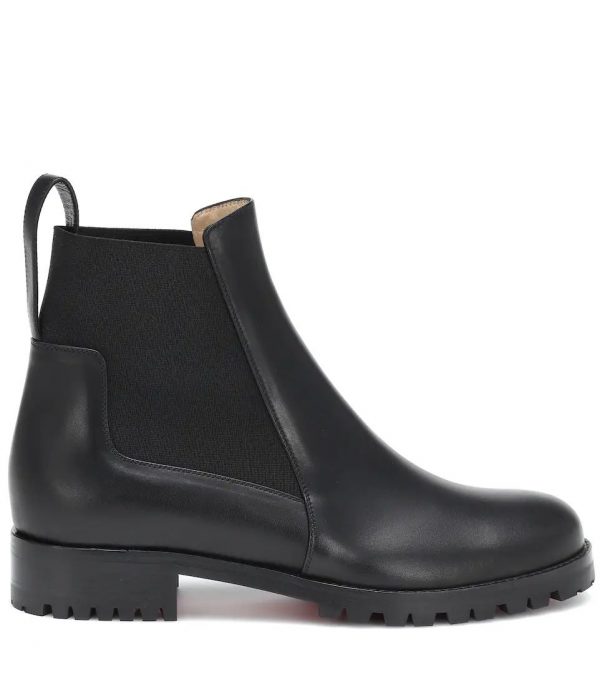 Christian Louboutin Marchacroche Bottines en Cuir – Image 3