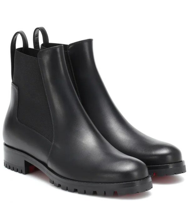 Christian Louboutin Marchacroche Bottines en Cuir