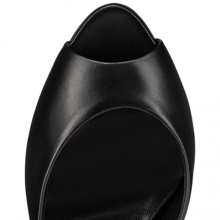 Christian Louboutin Me Dolly 55 mm Mules Cuir Nappa Noir – Image 4