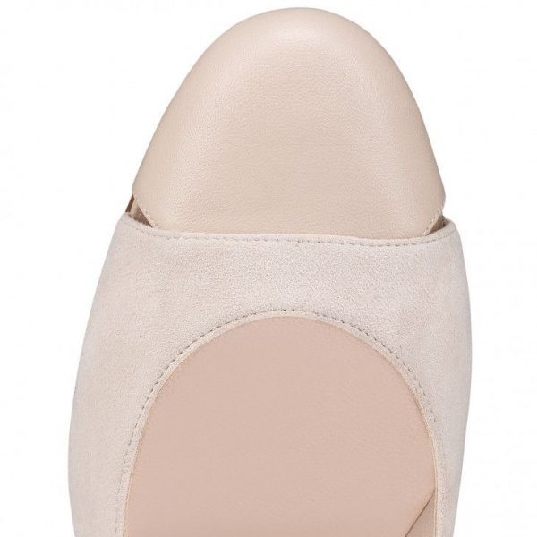 Christian Louboutin Miss Duvette escarpins 55 mm en cuir nappa couleur lait – Image 4