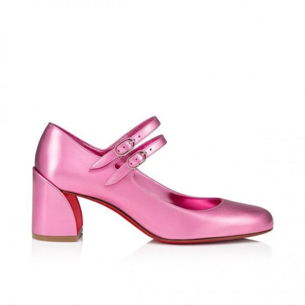 Christian Louboutin Miss Jane Mary Janes 55 mm en Glam – Image 2