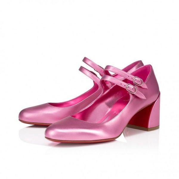 Christian Louboutin Miss Jane Mary Janes 55 mm en Glam