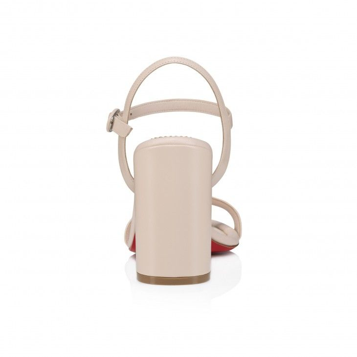 Sandales Christian Louboutin Miss Jane 85 mm en cuir nappa lait – Image 3