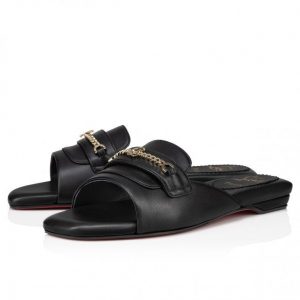 Christian Louboutin Miss MJ Mule Mules Cuir Nappa Noir