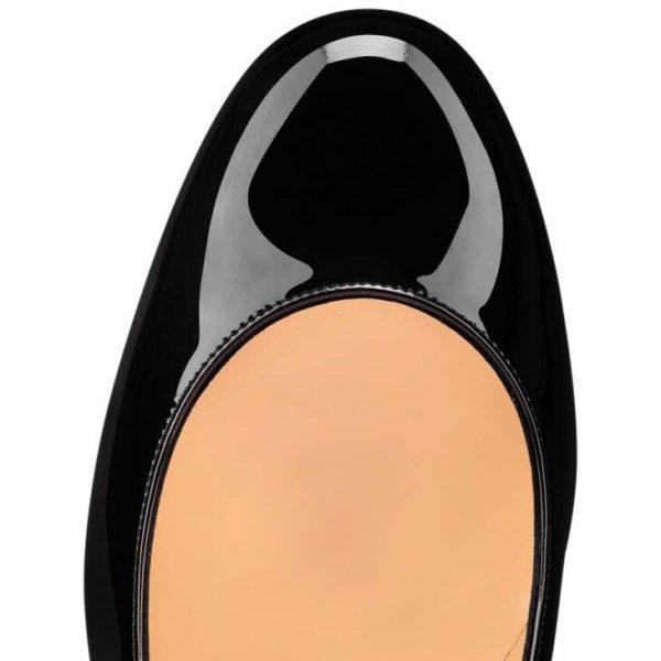 Christian Louboutin Miss Sab escarpins 55 mm en cuir de veau verni noir – Image 4